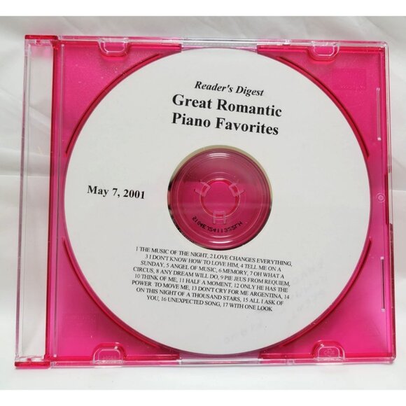 Lot of 3 Vintage 2001 Readers Digest Philips Romantic Piano CD Collection - Picture 3 of 8